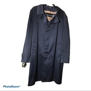 Men’s Croydon Long Trench Raincoat Business Jacket